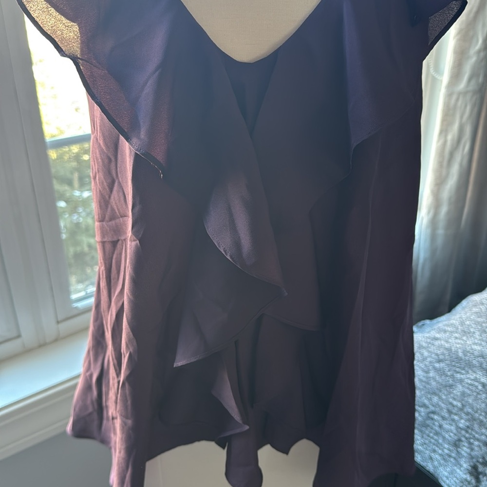 BCBGeneration Blouse Purple - Picture 5 of 5
